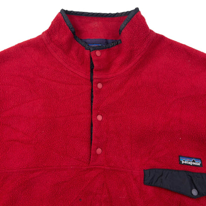 Vintage Patagonia Snap T Button Fleece Sweatshirt Size XL