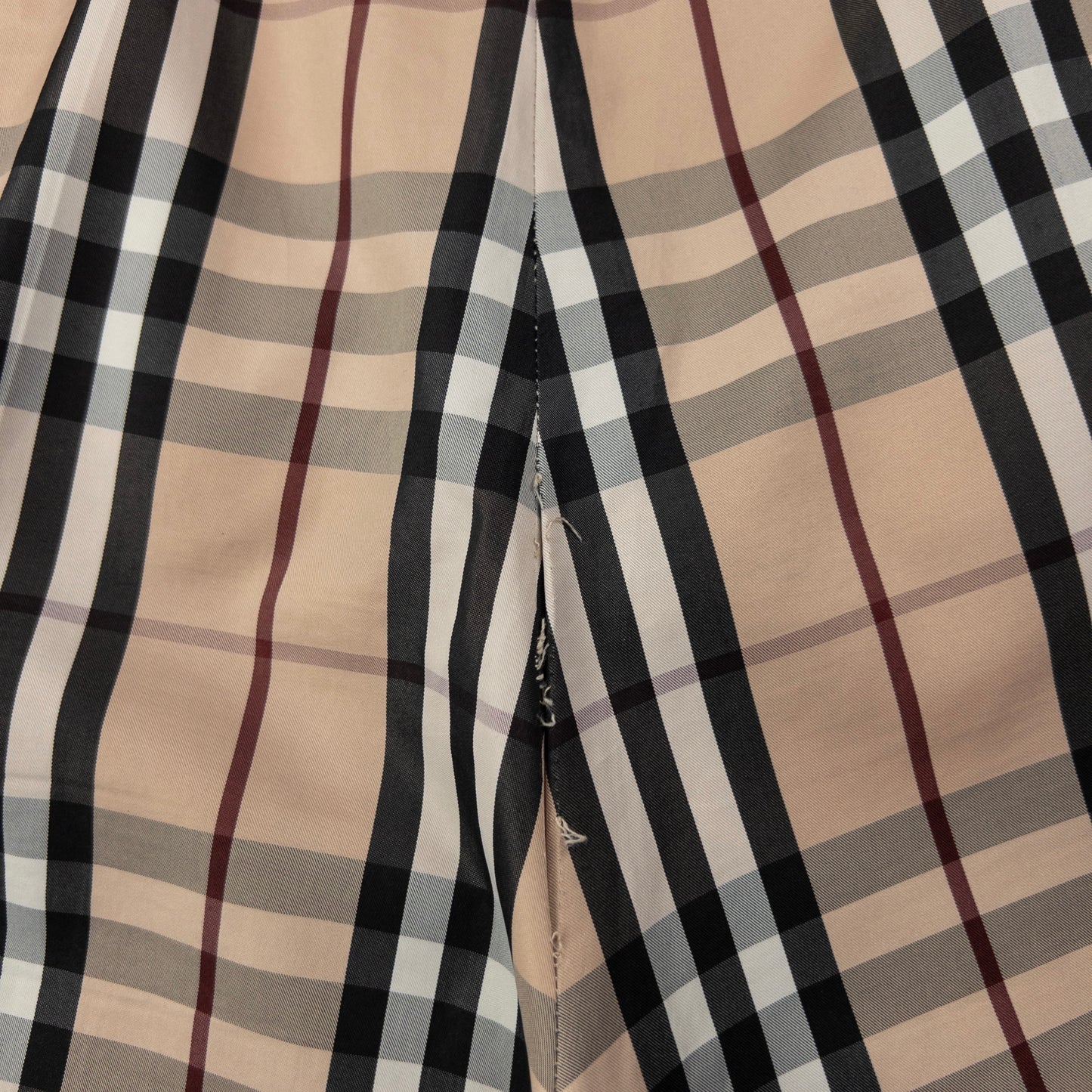 Vintage Burberry Nova Check Swim Shorts Size XXL