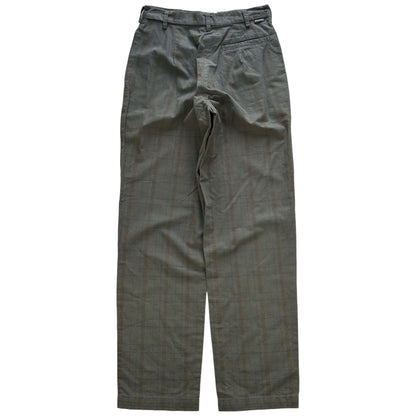 Vintage Stussy Check Trousers Women's Size W26