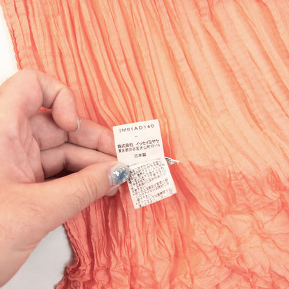 Vintage 90s Issey Miyake Pleated Crinkle Scarf