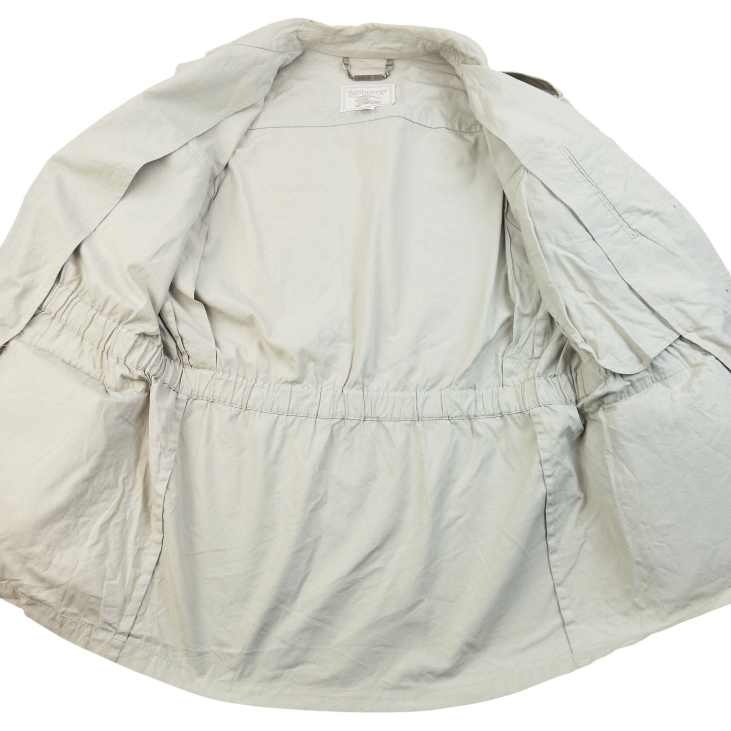 Vintage 90s Burberry Roll Sleeve Jacket Size M