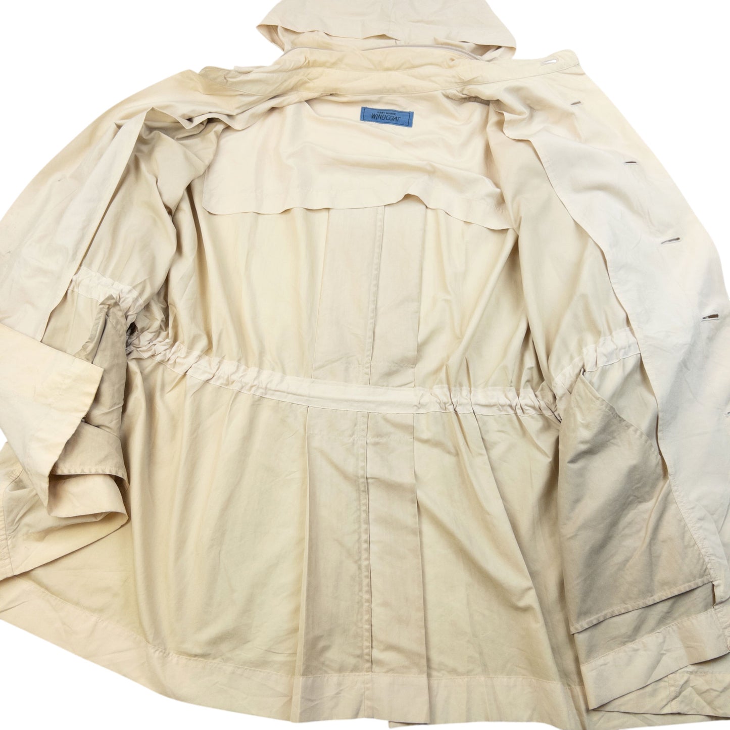 Vintage 90s Issey Miyake Windcoat Button Up Jacket Size XL