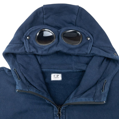 CP Company Goggle Hood Zip Up Hoodie Size XL