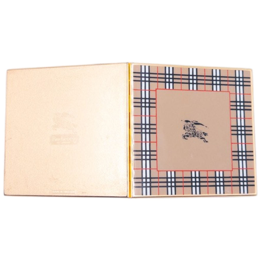 Vintage Burberry Nova Check Compact Mirror