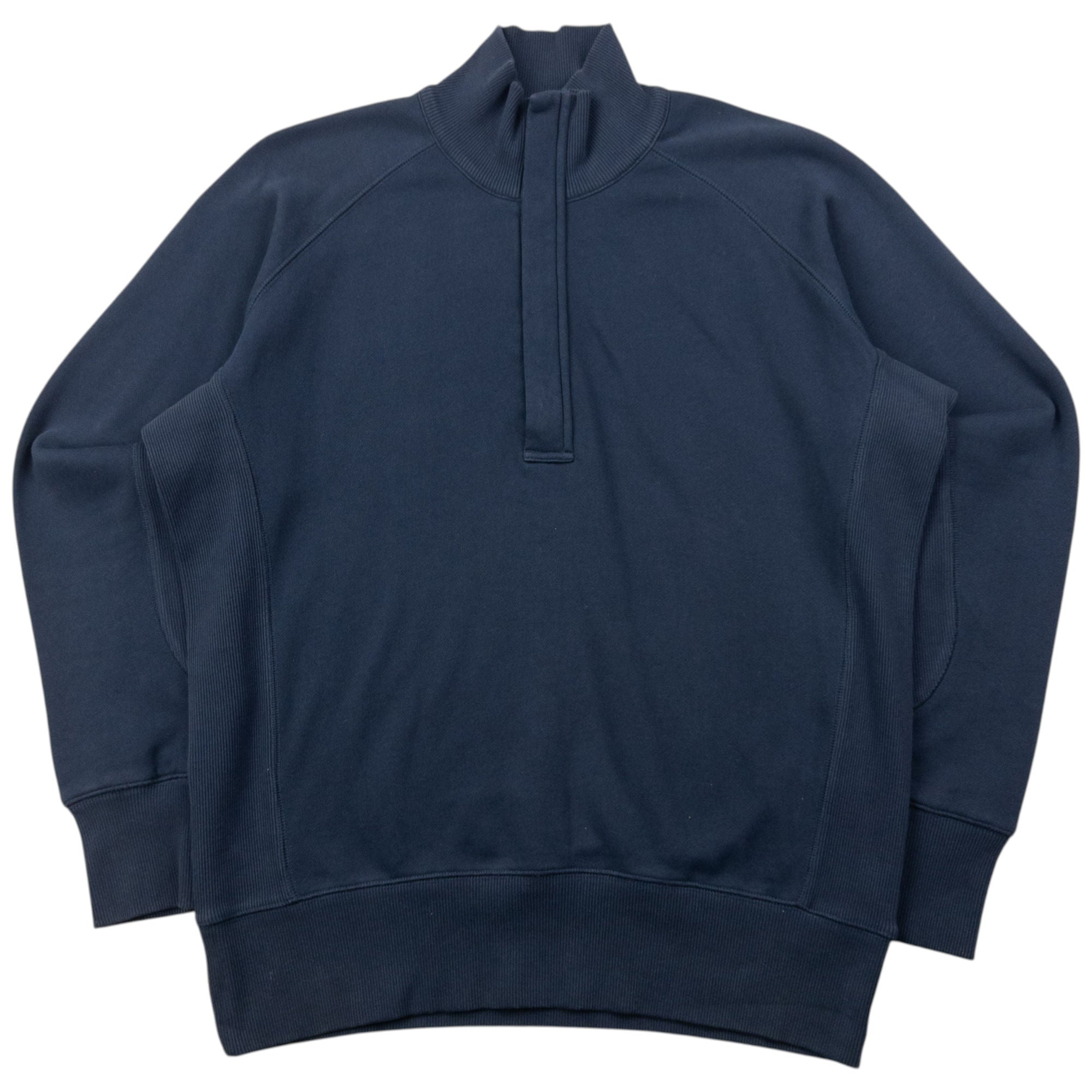 Vintage 2000s Burberry Q Zip Sweatshirt Size M