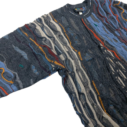 Vintage 80s Coogi Knit Wool Jumper Size M