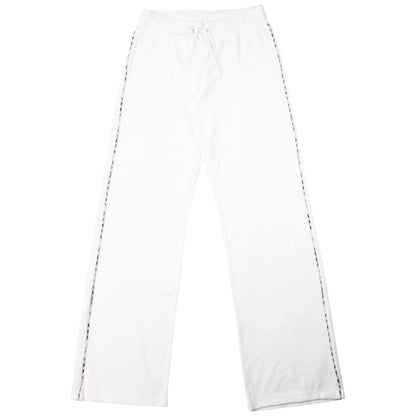 Vintage Burberry Nova Check Detail Joggers Womens Size S