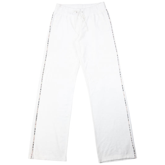 Vintage Burberry Nova Check Detail Joggers Womens Size S