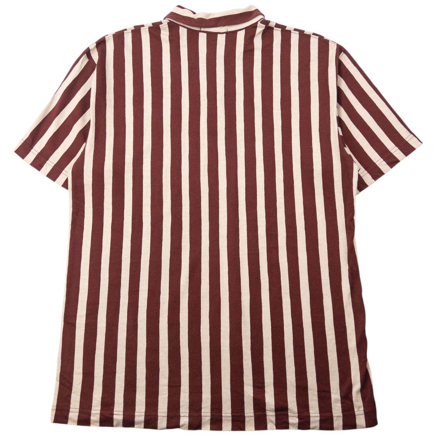 Vintage 2000s Issey Miyake MEN Striped Polo Shirt Size M