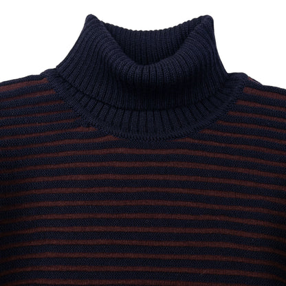 Vintage Issey Miyake MEN Ribbed Knit Turtleneck Jumper Size S