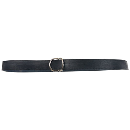 Vintage 90s Comme Des Garçons Ribbed Leather Belt Size M