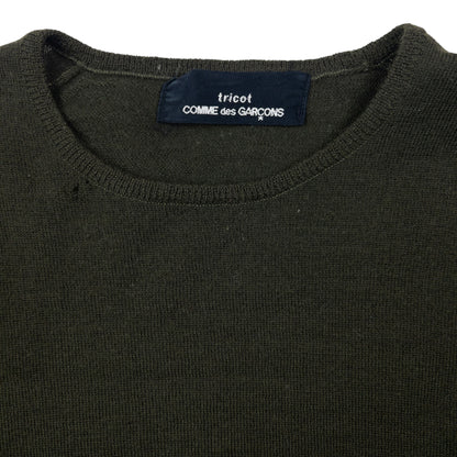 Vintage 1996 Comme Des Garçons Tricot Wool Jumper Womens Size M