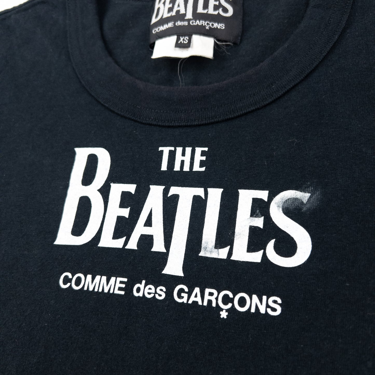 2018 Comme Des Garçons X The Beatles T Shirt Size XS