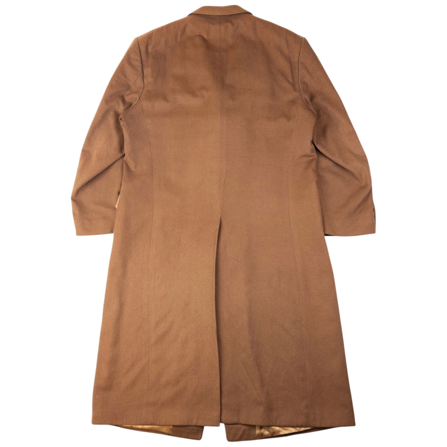 Vintage 90s Burberry Cashmere Longline Jacket Size XL