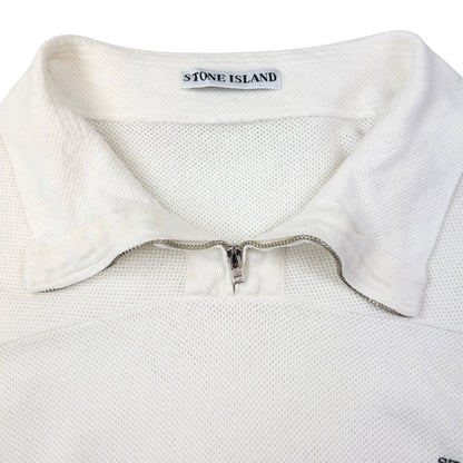 Vintage Stone Island Q Zip Jumper Size L