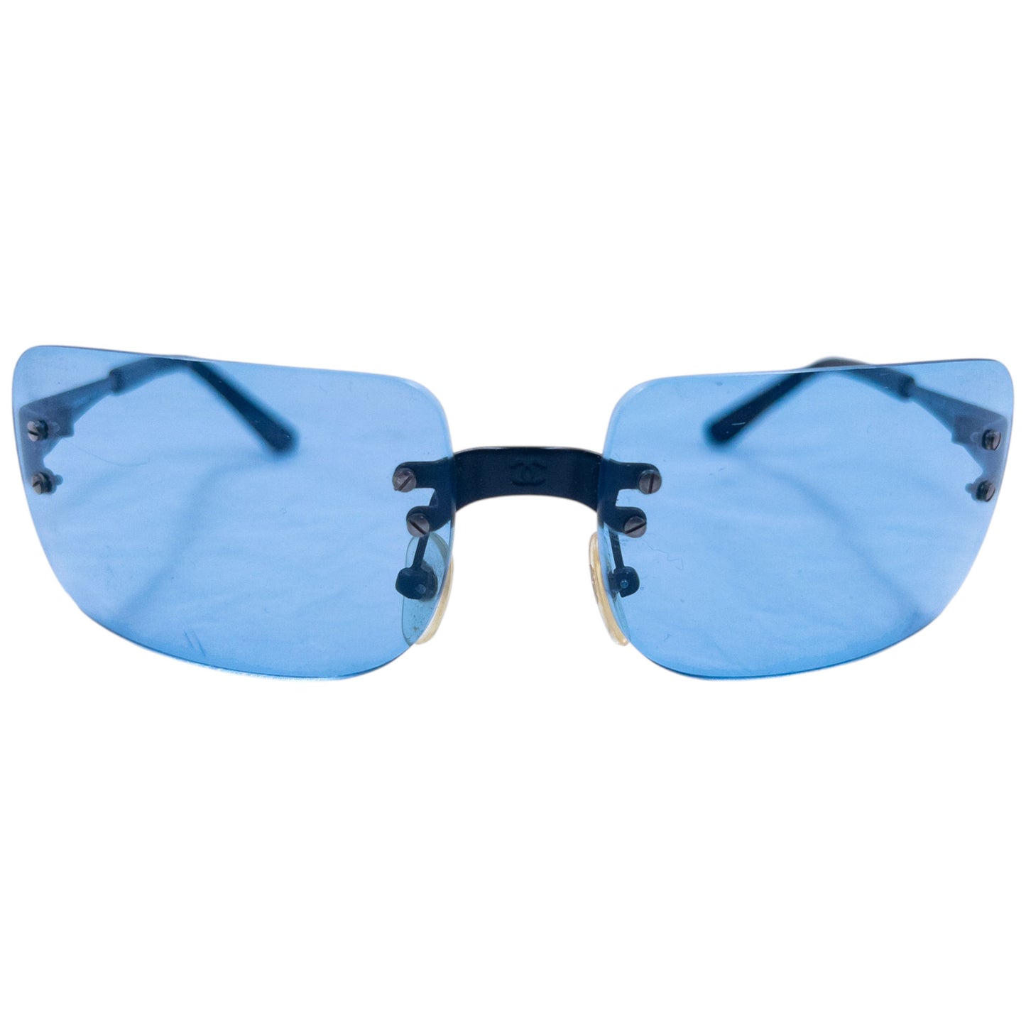 Vintage 2000s Chanel Rimless Sunglasses