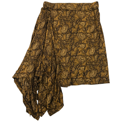 Vintage 2000s Cabane De Zucca By Issey Miyake Asymmetric Skirt Womens One Size