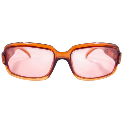 Vintage 90s Gucci Gradient Sunglasses in orange, photo 2