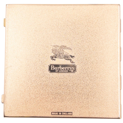 Vintage Burberry Nova Check Compact Mirror