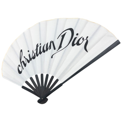 Vintage 2000s Dior Asymmetric Hand Fan