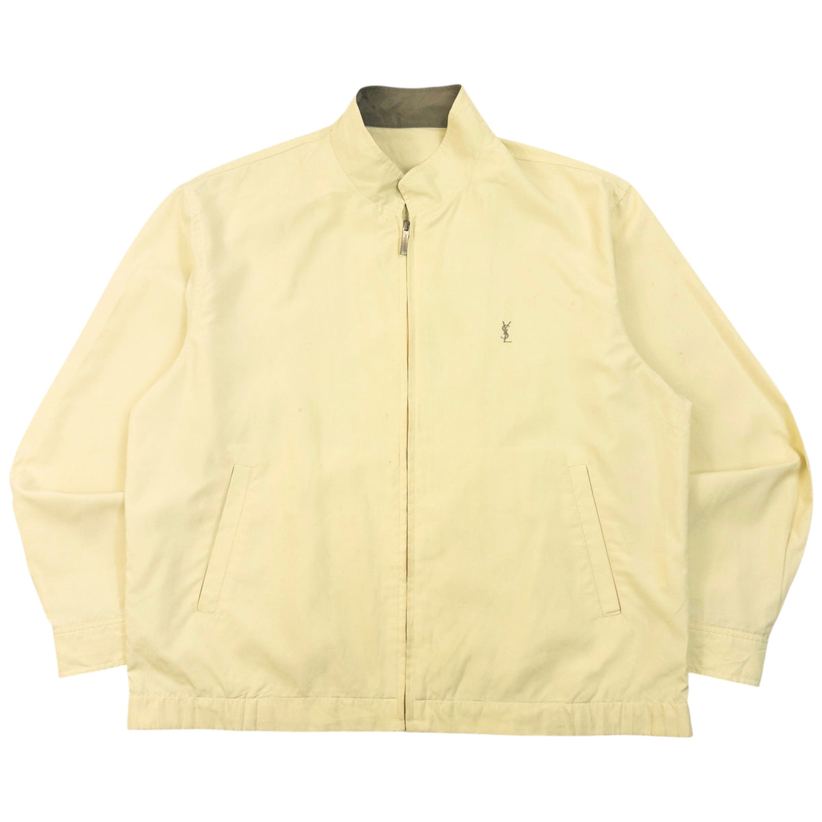Vintage 90s YSL Yves Saint Laurent Harrington Jacket Size M