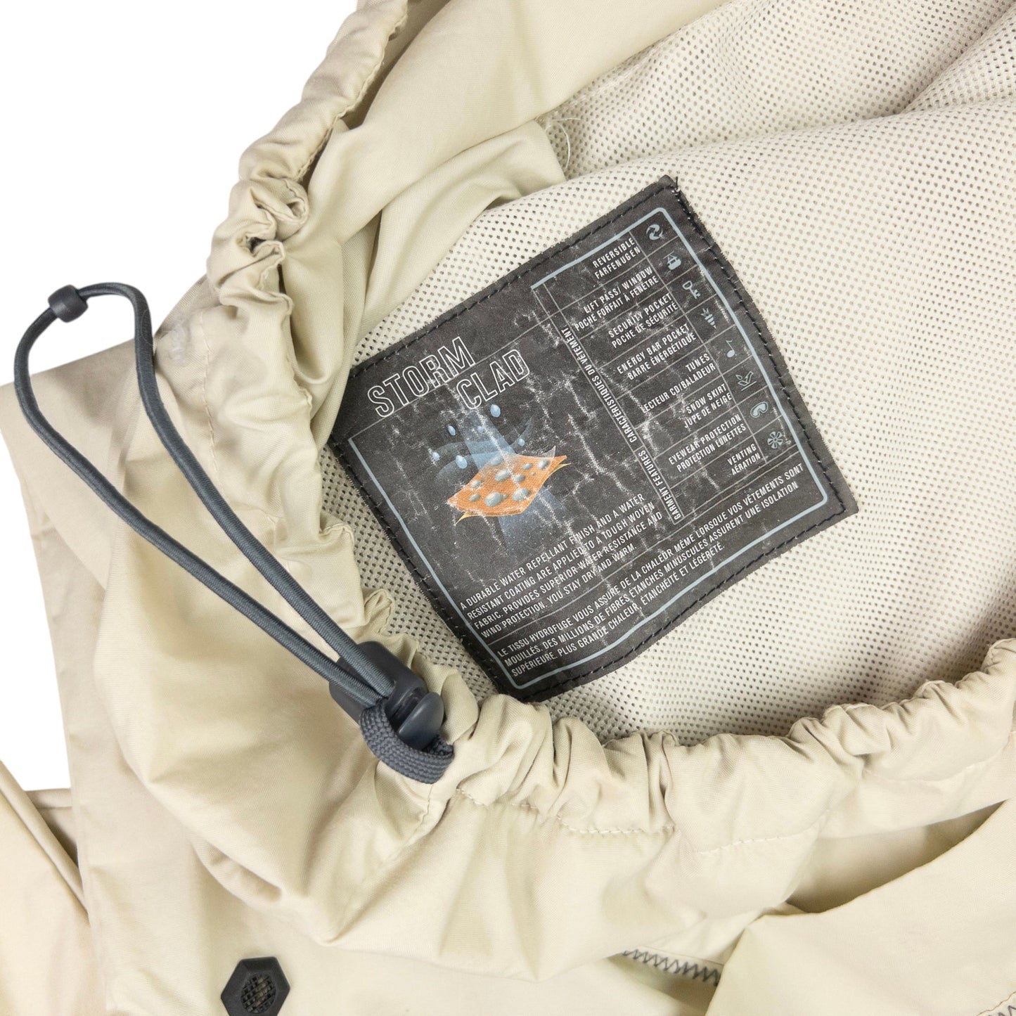 Vintage Nike ACG Asymmetric Kayak Q Zip Jacket Size XL