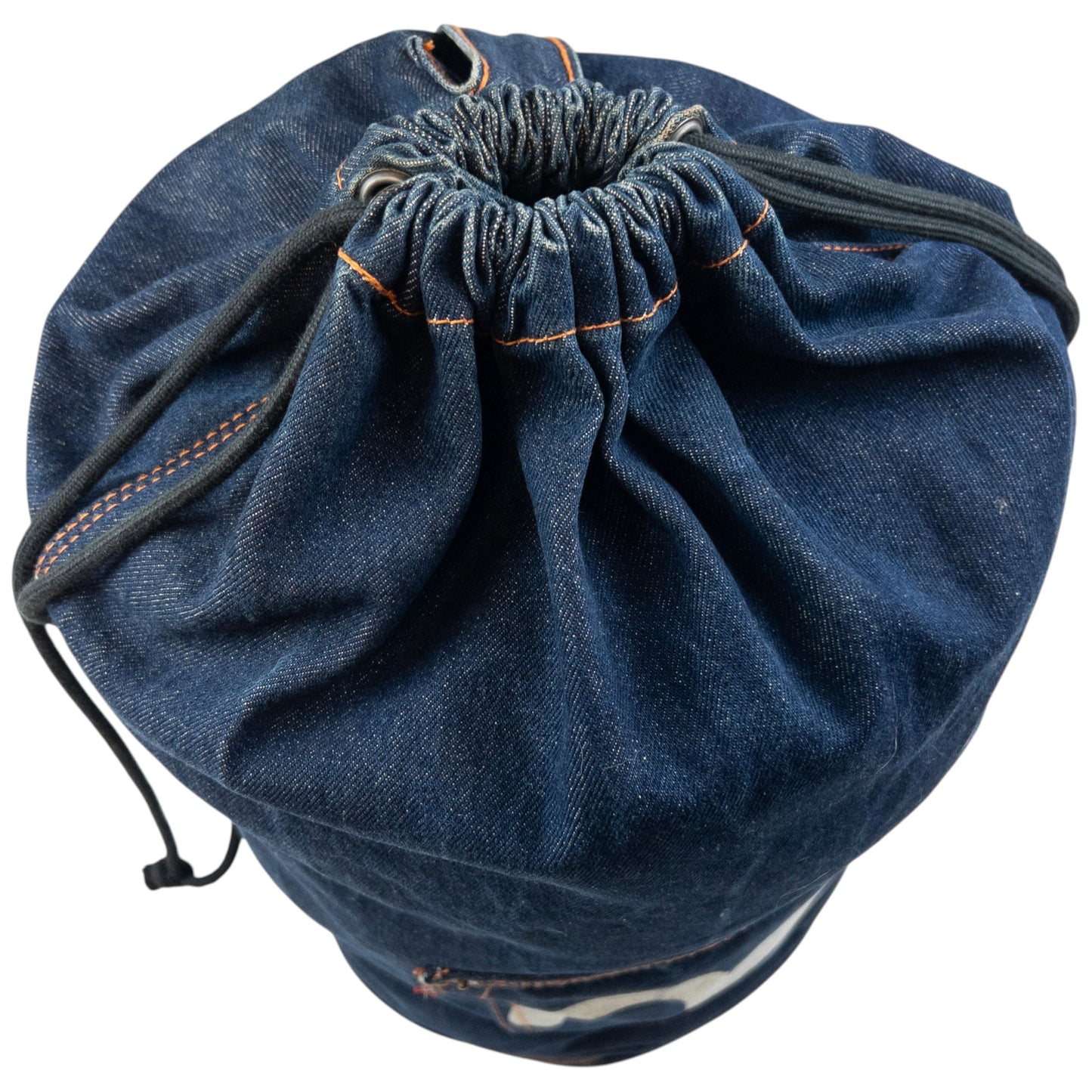 Vintage Evisu Gull Japanese Denim Crossbody Duffel Bag