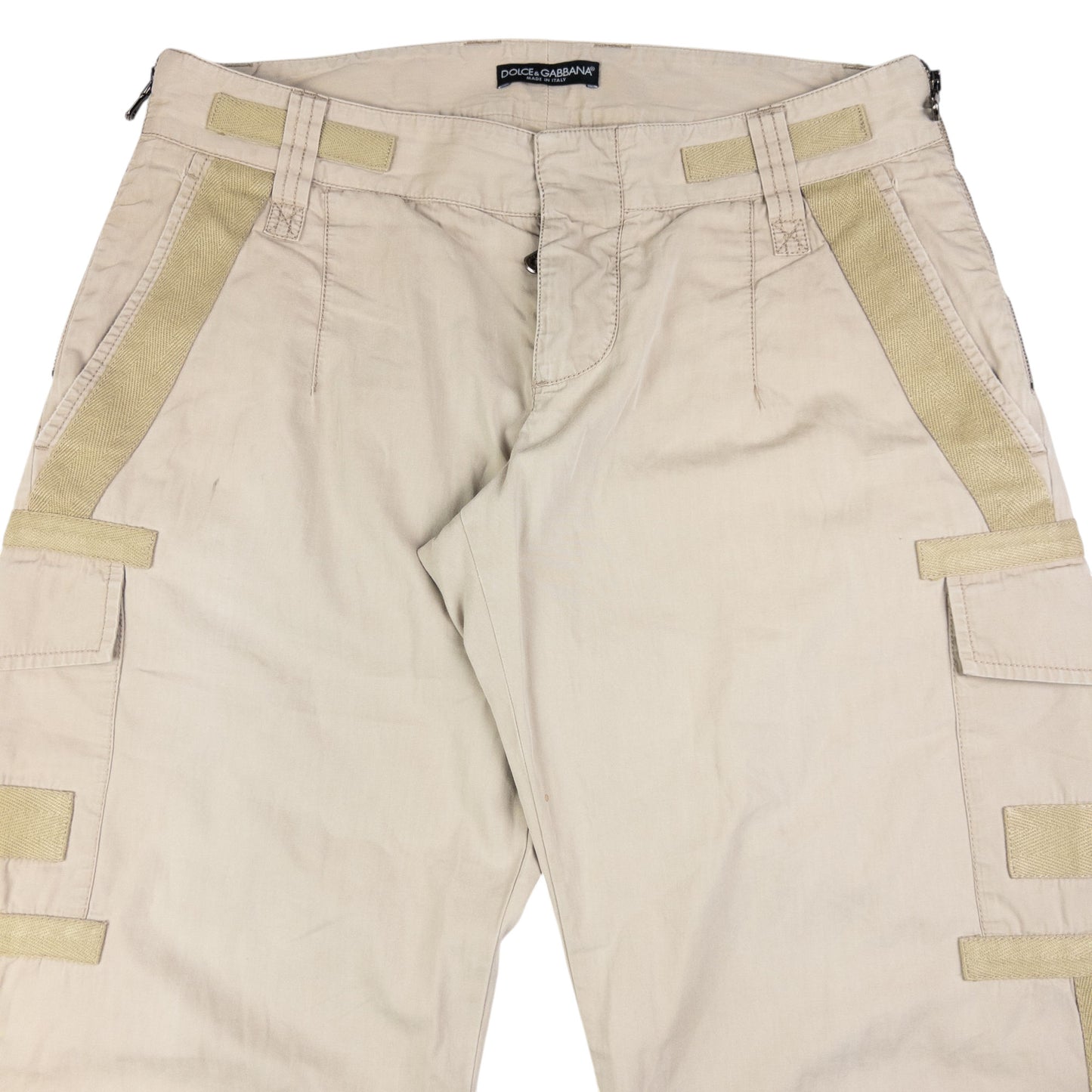 Vintage Dolce & Gabbana Bondage Trousers Size W34