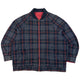 Vintage 90s Burberry Nova Check Reversible Bomber Jacket Size L