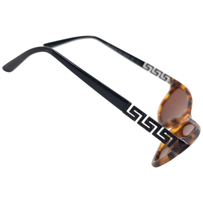 Vintage 2000s Fendi Tortoise Shell Diamanté Sunglasses