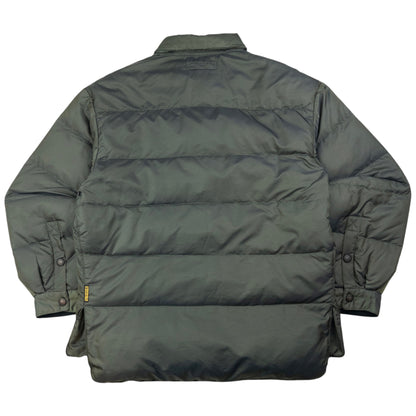 Vintage Armani Jeans Button Up Puffer Jacket Size L