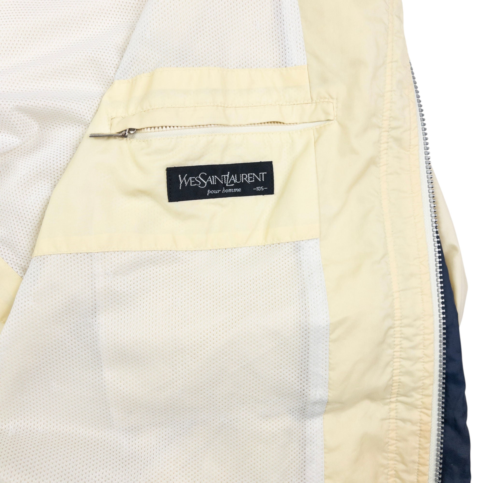 Vintage YSL Yves Saint Laurent Lightweight Jacket Size XL