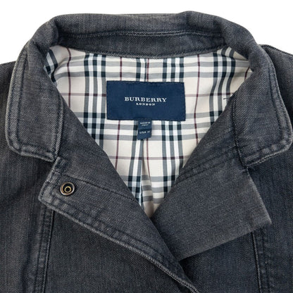 Vintage 2000s Burberry Denim Jacked Womens Size M