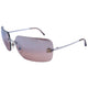 Vintage 2000s Chanel Rimless Sunglasses