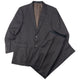 Vintage 90s YSL Yves Saint Laurent Pinstripe Jacket & Trousers Suit Set Size L