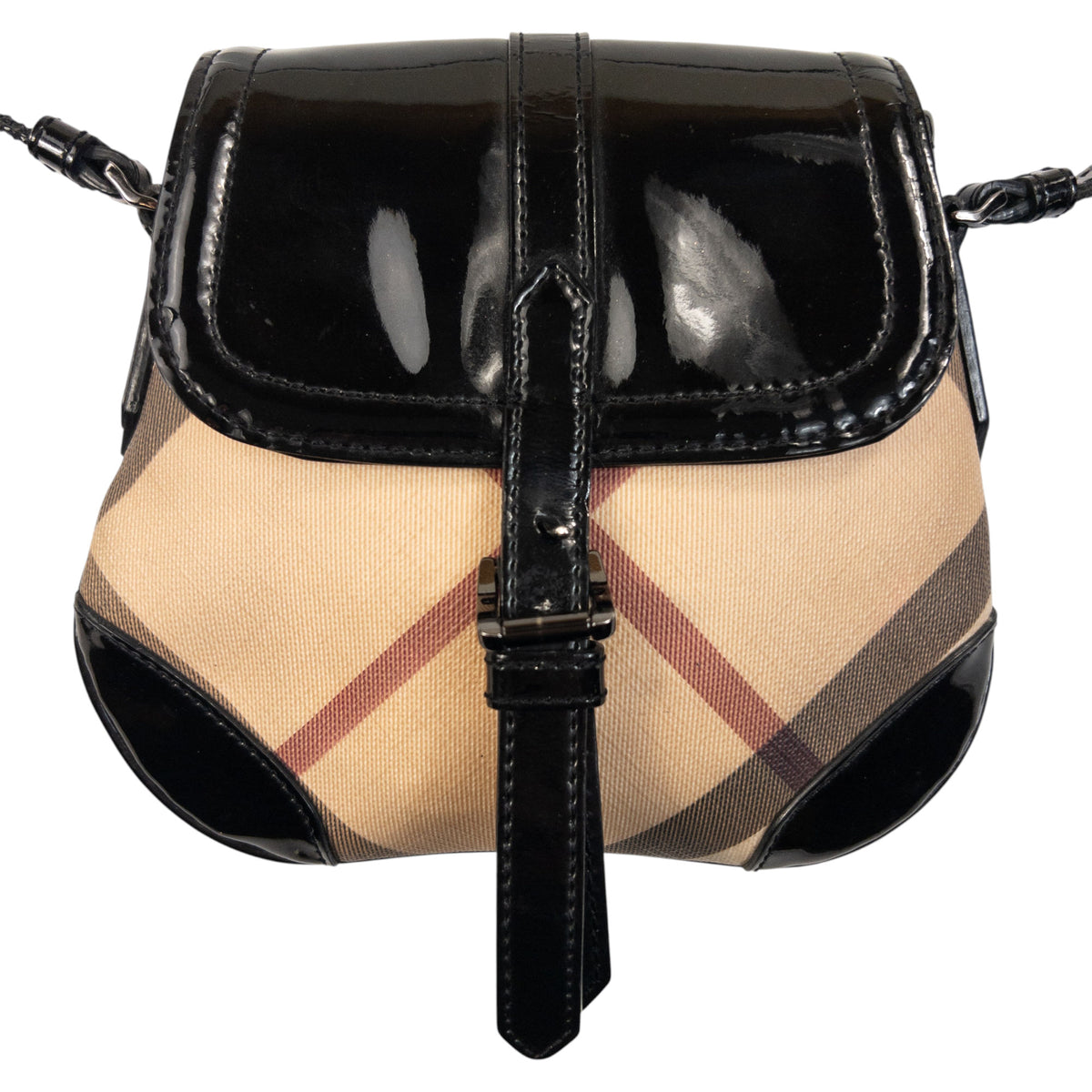 Vintage 2000s Burberry Nova Check Crossbody Bag