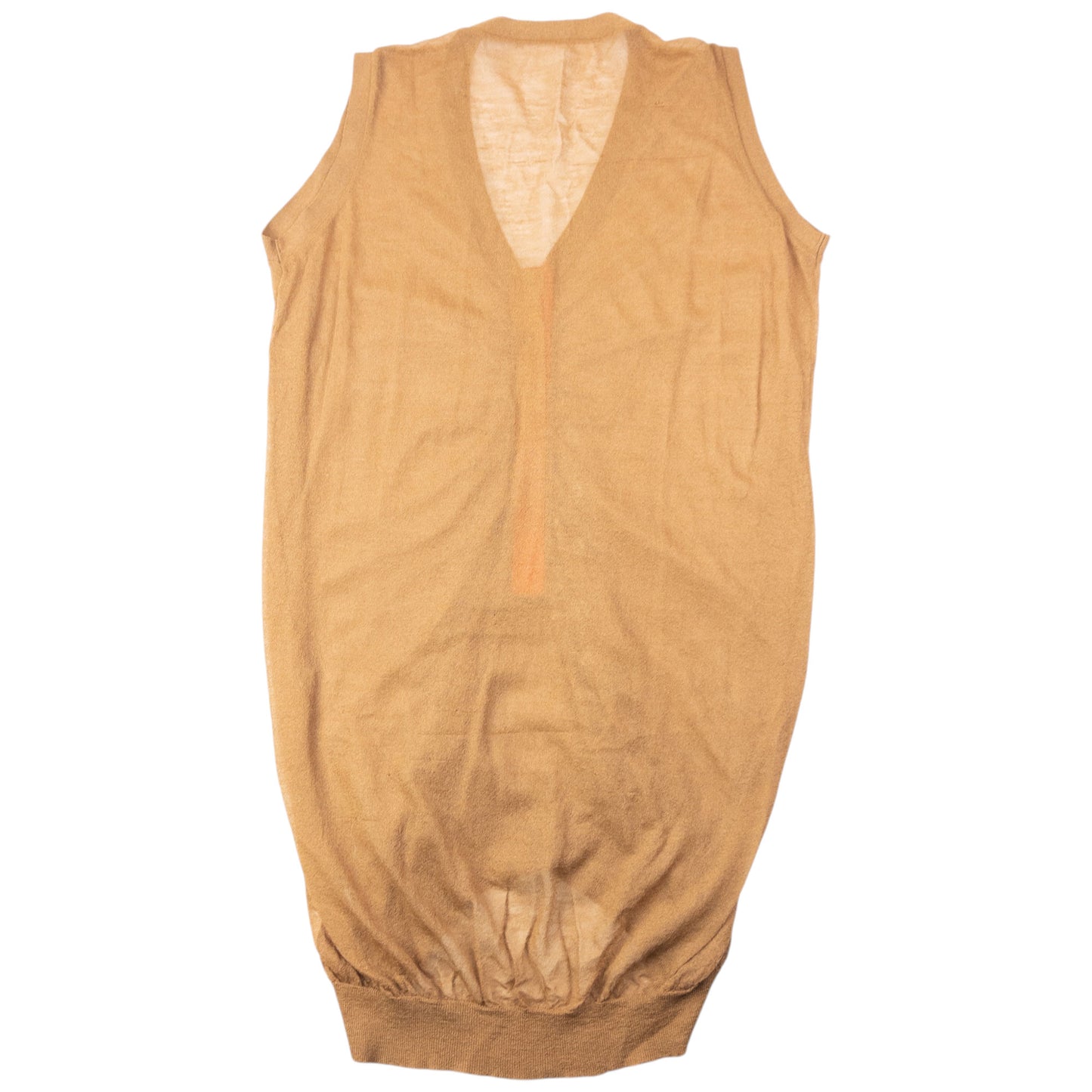 Vintage 2000s Issey Miyake Sheer Ruched Top SAMPLE Womens Size XL