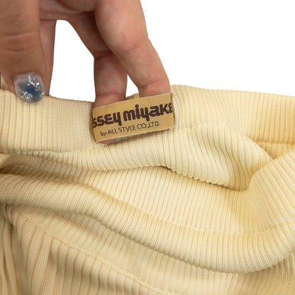 Vintage 80s Issey Miyake Pleated Skirt Womens One SIze