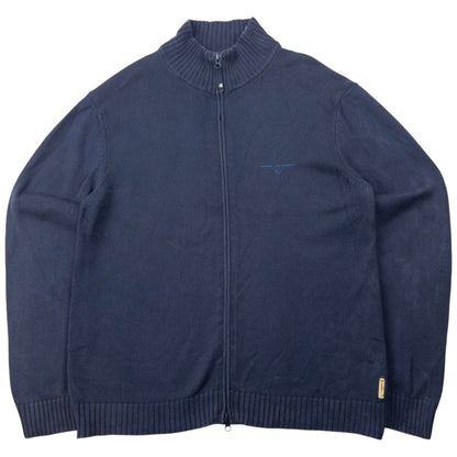 Vintage 2000s Armani Jeans Zip Up Jumper Size M