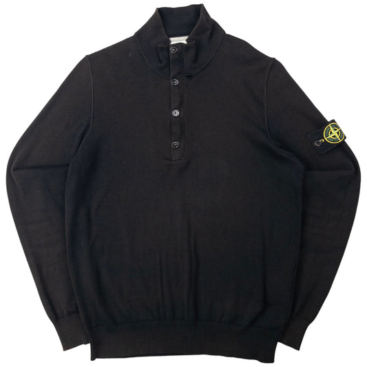 Vintage Stone Island Q Zip Turtleneck Jumper Size M