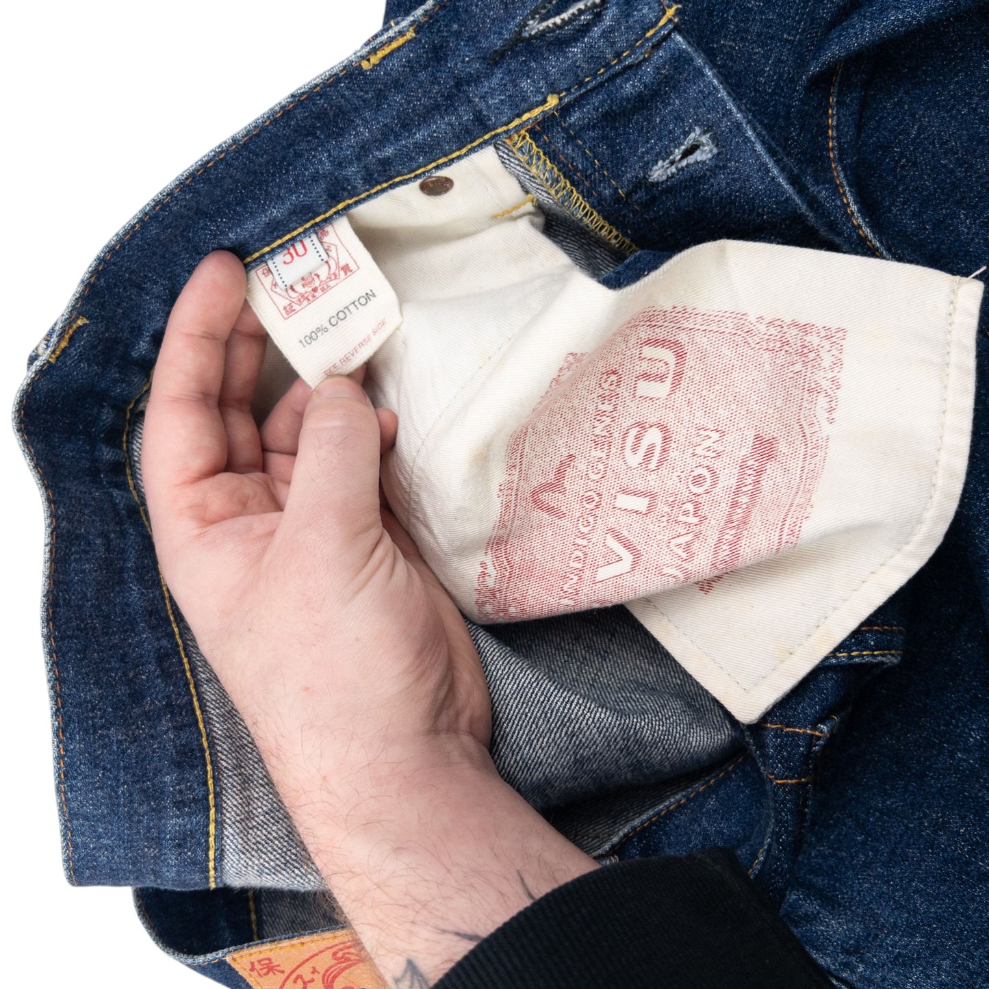 Vintage 2000s Evisu Double Gull Embroidered Japanese Denim Jeans Size W29