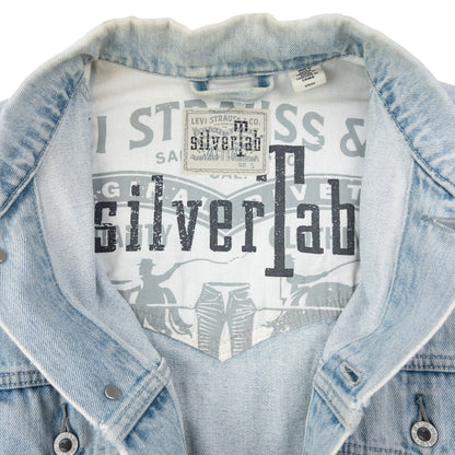 Vintage 2000s Levi's Silver Tab Button Up Denim Jacket Size XL
