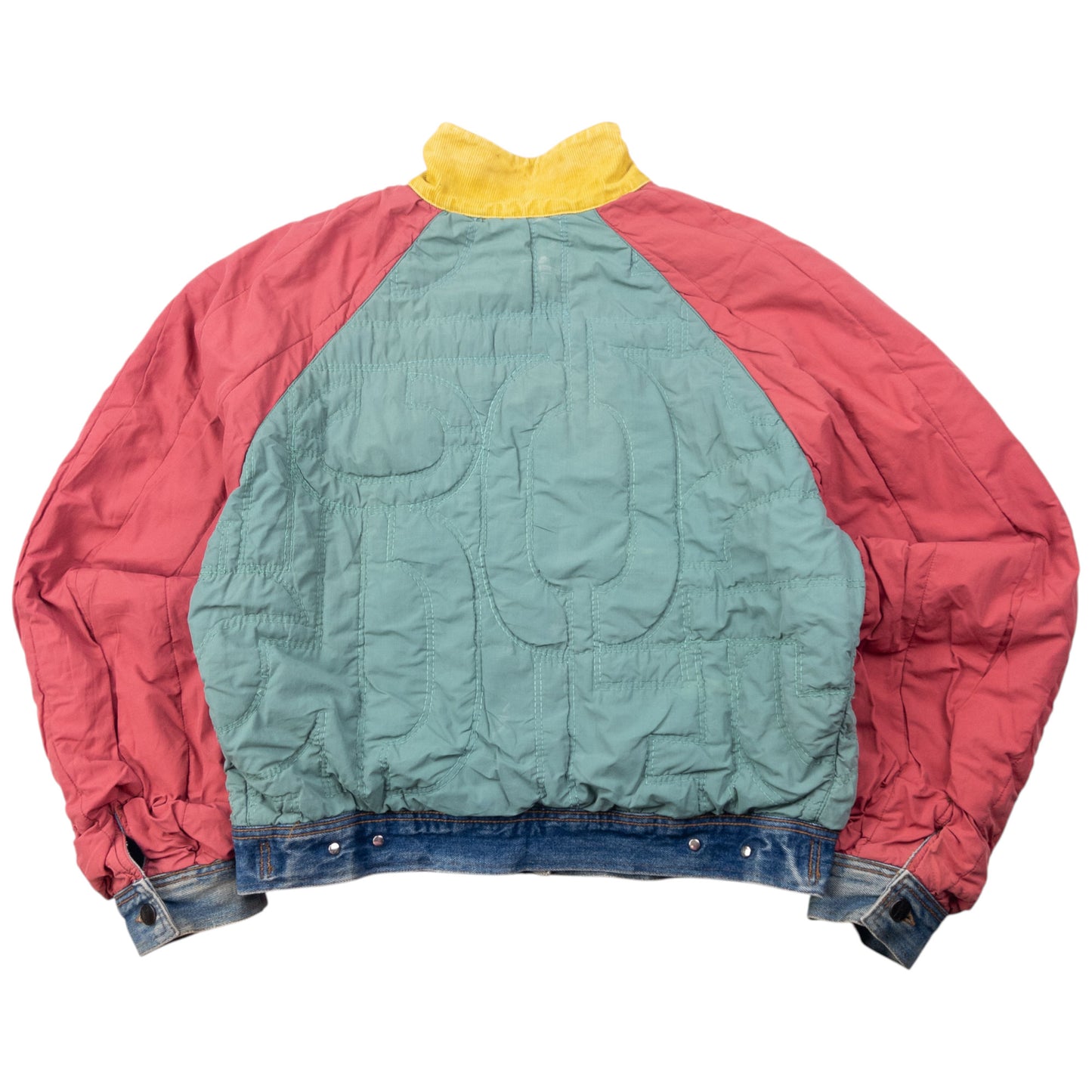 Vintage 80s Marithe + Francois Girbaud CLOSED Reversible Denim Jacket Size M