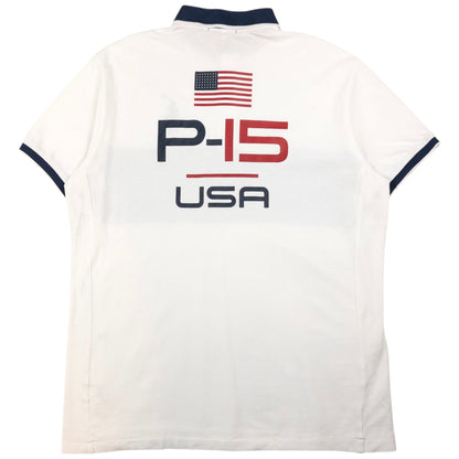 Vintage Polo Ralph Lauren Open 65 Offshore Racing USA Polo Shirt Size L