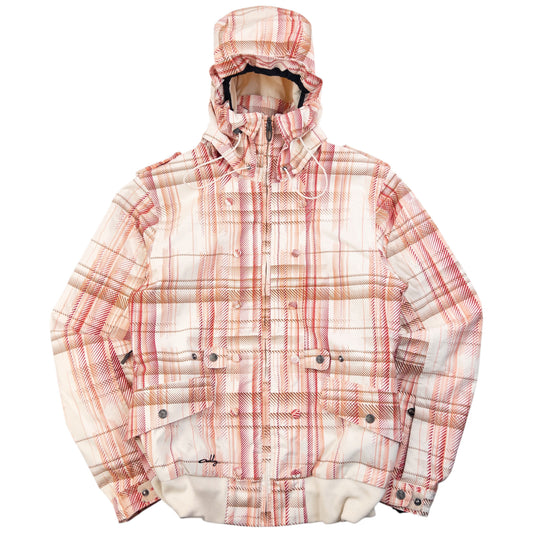 Vintage 2000s Oakley Pattern Zip Up Snowboarding Jacket Womens Size M