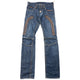 Vintage 2000sn PPFM Leather Detail Denim Jeans Size W29