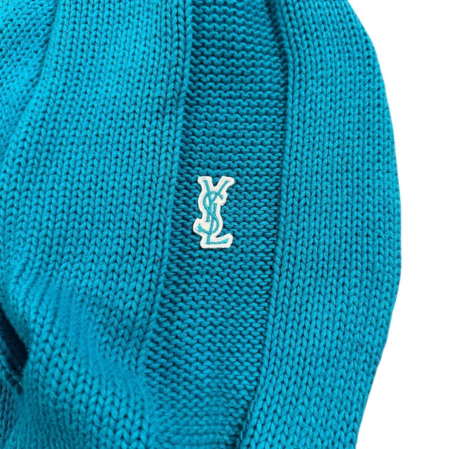 Vintage 90s YSL Yves Saint Laurent Knit Jumper Size M