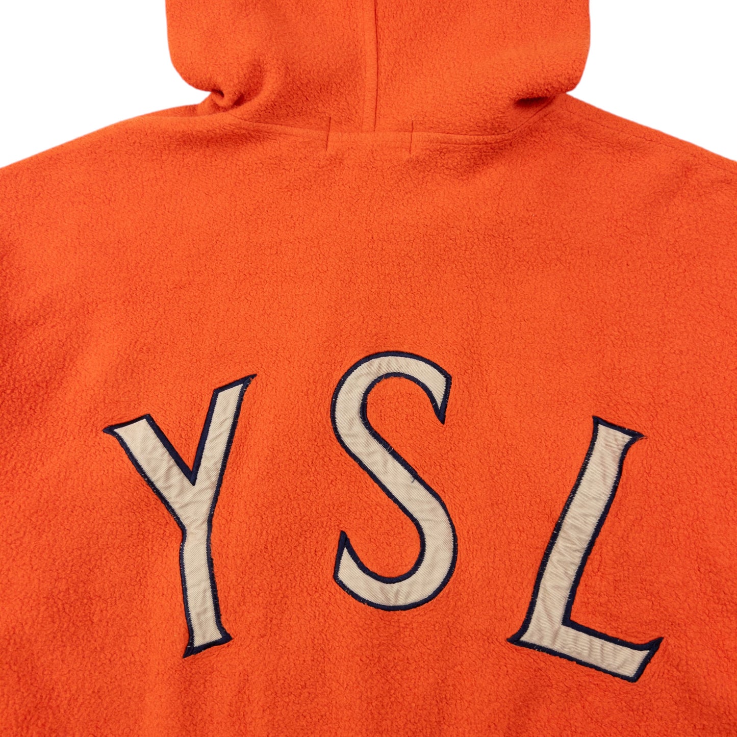 Vintage 2000s YSL Yves Saint Laurent Zip Up Fleece Jacket Size XXL
