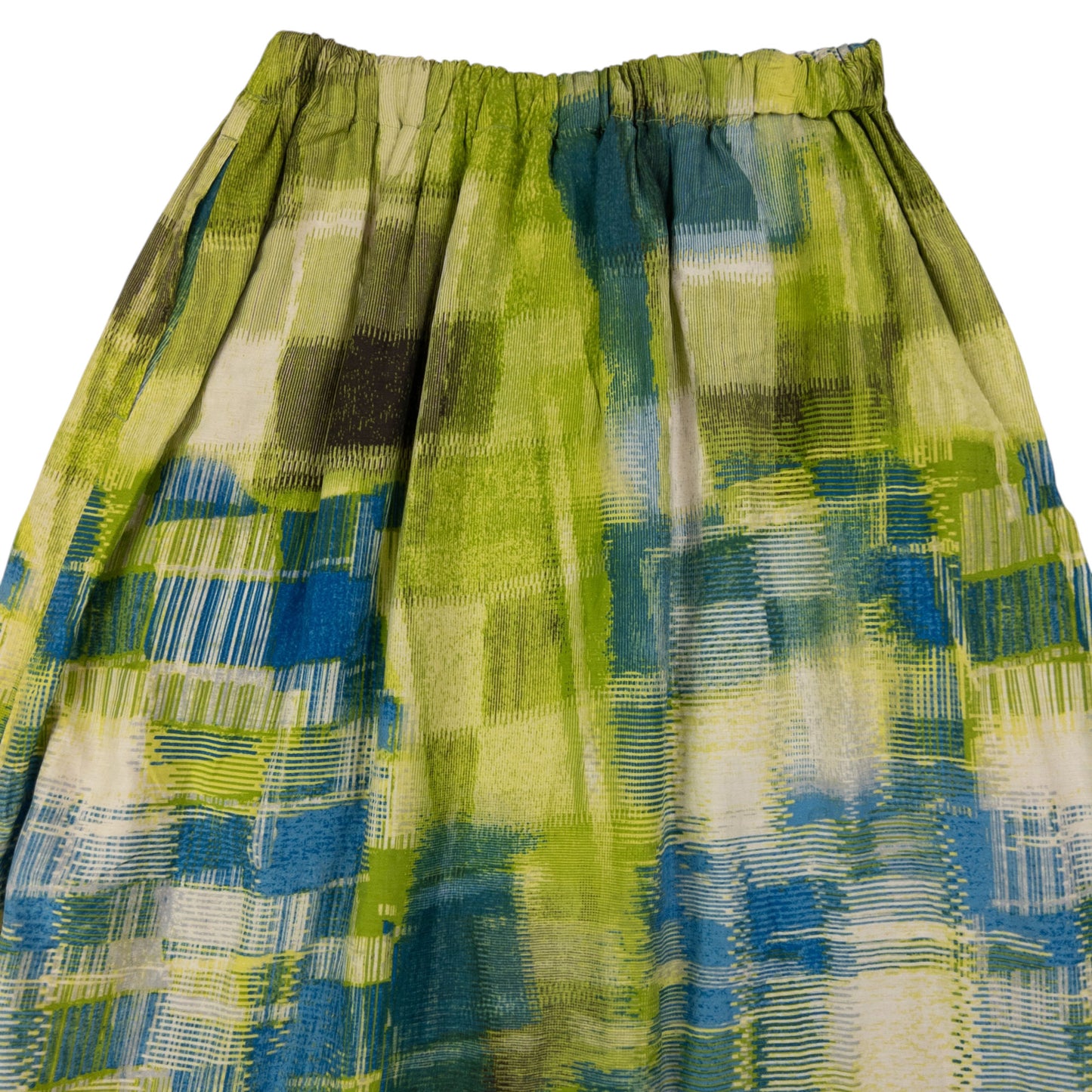 Vintage Plantation By Issey Miyake Pattern Skirt Womens Size W30