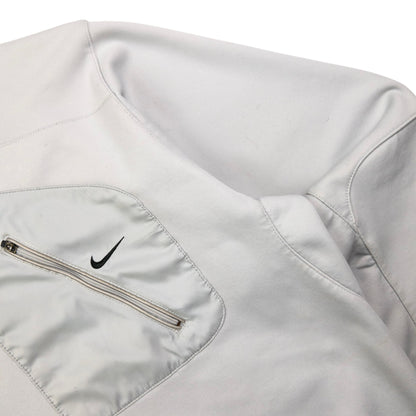 Vintage Nike Q Zip Fleece Lined Jacket Size M